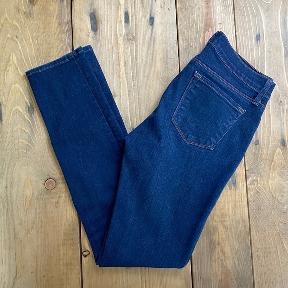 J Brand Jeans Indigo Mill Bleed Skinny 27 New - Picture 1 of 8